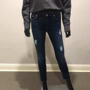 Seven 7 for all mankind ankle Blair super skinny jeans New without tags 26
